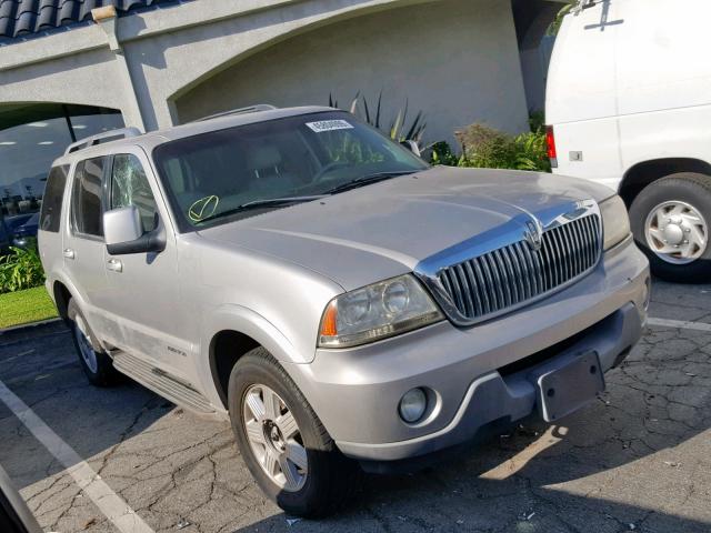 5LMEU68H85ZJ03931 - 2005 LINCOLN AVIATOR SILVER photo 1