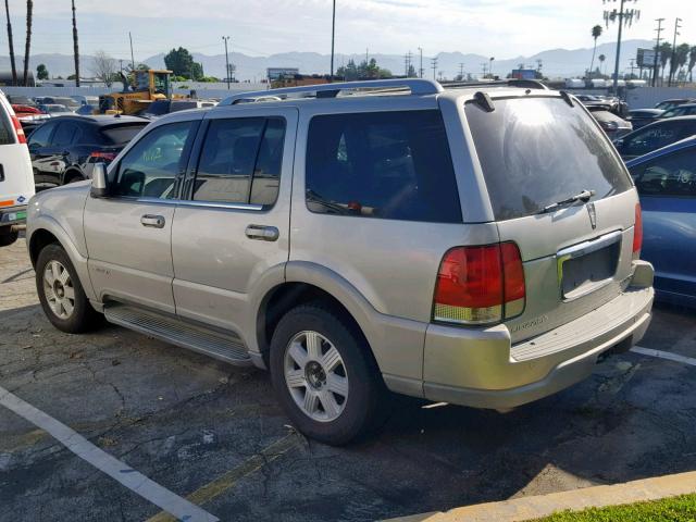 5LMEU68H85ZJ03931 - 2005 LINCOLN AVIATOR SILVER photo 3