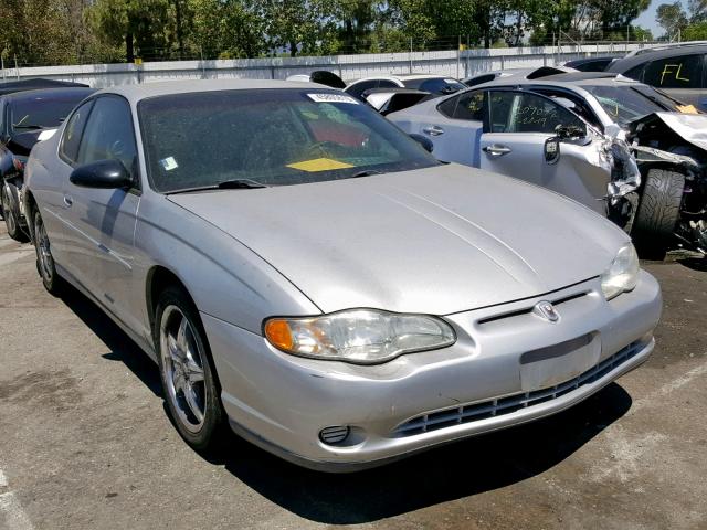 2G1WW12E539287927 - 2003 CHEVROLET MONTE CARL ვერცხლისფერი ფოტო 1