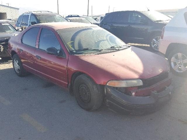 1B3EJ46X2VN569376 - 1997 DODGE STRATUS RED photo 1