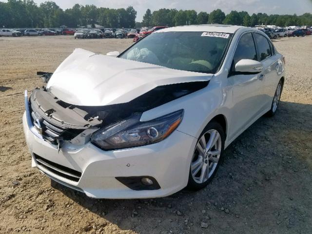 1N4BL3AP5HC171503 - 2017 NISSAN ALTIMA 3.5 WHITE photo 2