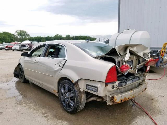 1G1ZG57B29F247255 - 2009 CHEVROLET MALIBU LS GOLD photo 3