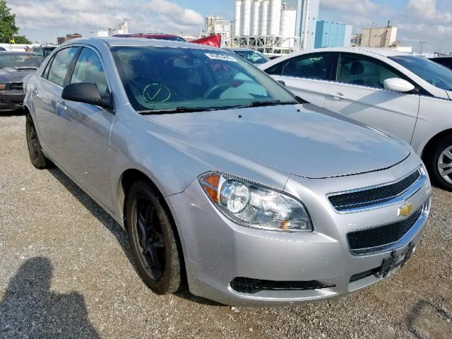 1G1ZA5EU0CF213537 - 2012 CHEVROLET MALIBU LS SILVER photo 1