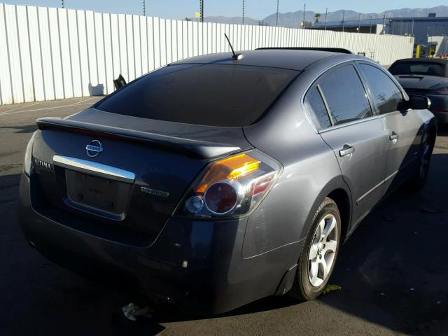 1N4CL21E18C119699 - 2008 NISSAN ALTIMA HYB GRAY photo 4