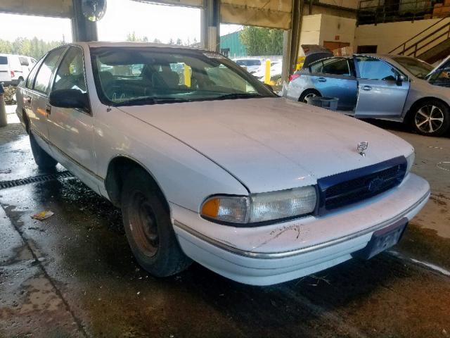 1G1BL52P1SR126687 - 1995 CHEVROLET CAPRICE / WHITE photo 1