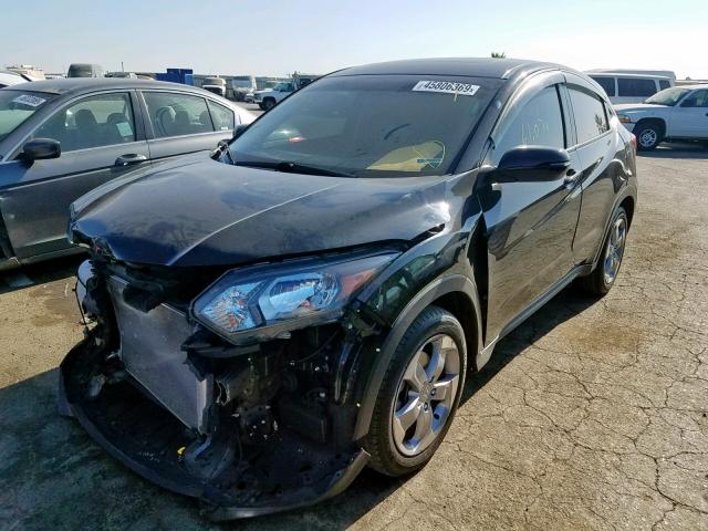 3CZRU5H52GM756455 - 2016 HONDA HR-V EX BLACK photo 2