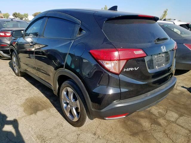 3CZRU5H52GM756455 - 2016 HONDA HR-V EX BLACK photo 3