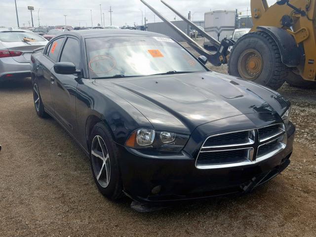 2C3CDXHG2CH276695 - 2012 DODGE CHARGER SX BLACK photo 1