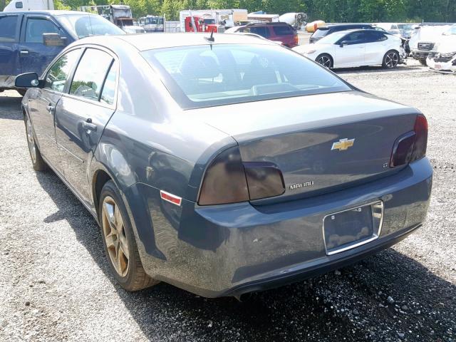 1G1ZH57B39F248296 - 2009 CHEVROLET MALIBU 1LT CHARCOAL photo 3