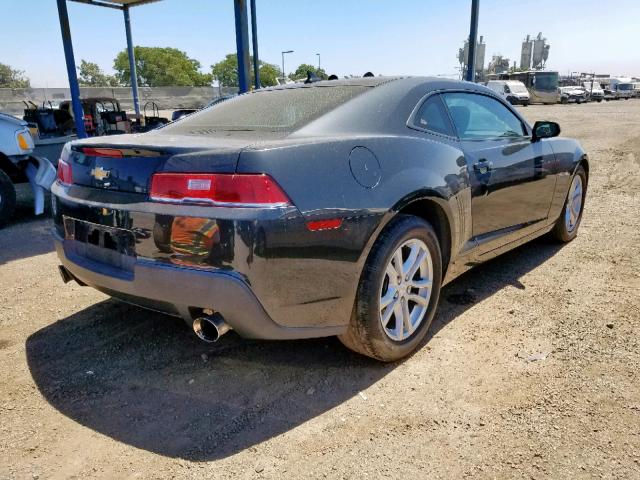 2G1FB1E32F9130219 - 2015 CHEVROLET CAMARO LS GRAY photo 4