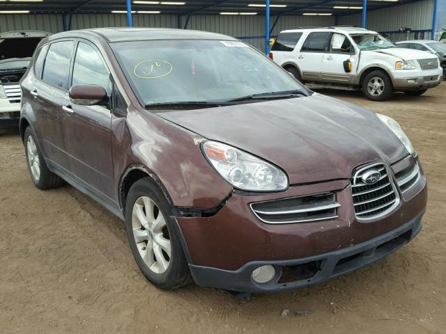 4S4WX85C264428463 - 2006 SUBARU B9 TRIBECA BURGUNDY photo 1