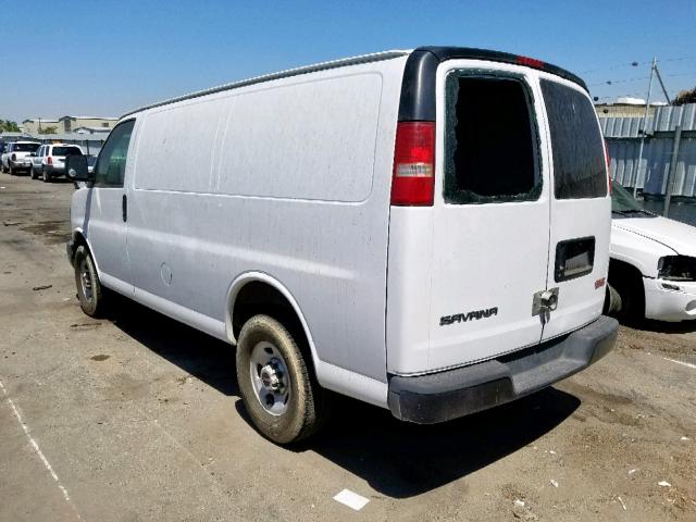 1GTGG25V371143281 - 2007 GMC SAVANA G25 WHITE photo 3