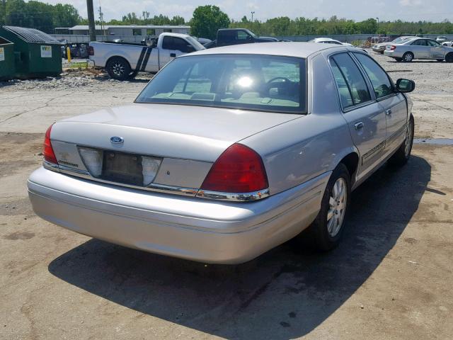 2FAFP74W96X154980 - 2006 FORD CROWN VICT GRAY photo 4