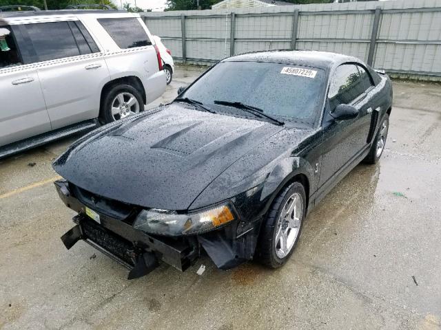 1FAFP48Y53F382556 - 2003 FORD MUSTANG CO BLACK photo 2