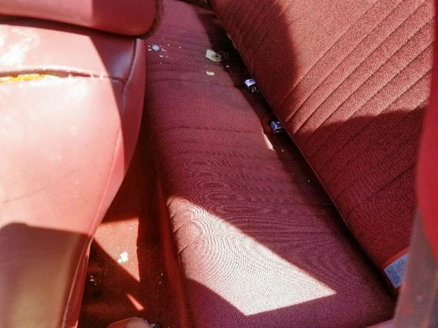1FACP40E6MF107364 - 1991 FORD MUSTANG LX RED photo 6