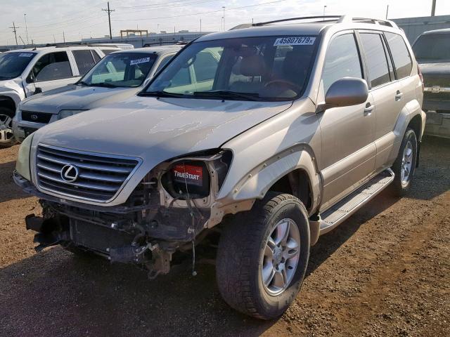 JTJBT20X560116292 - 2006 LEXUS GX 470 GOLD photo 2