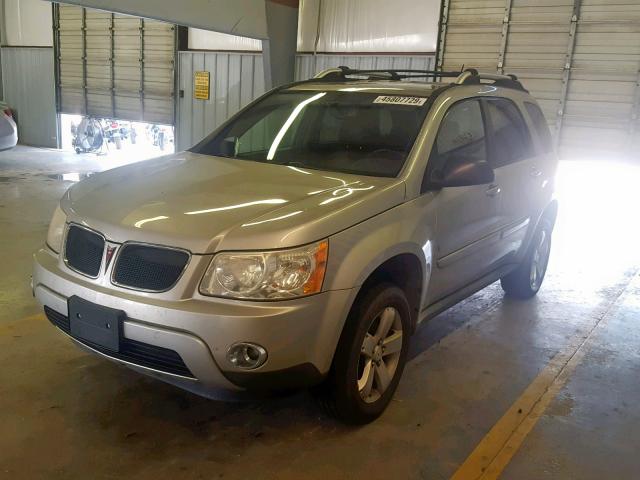 2CKDL63F376066130 - 2007 PONTIAC TORRENT SILVER photo 2