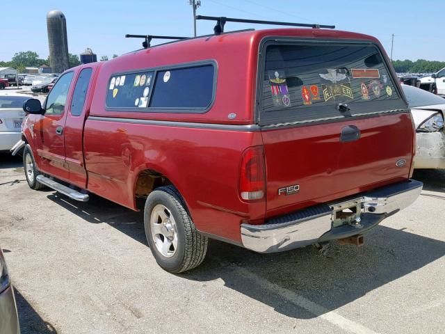 2FTRX17W84CA44426 - 2004 FORD F-150 HERI RED photo 3