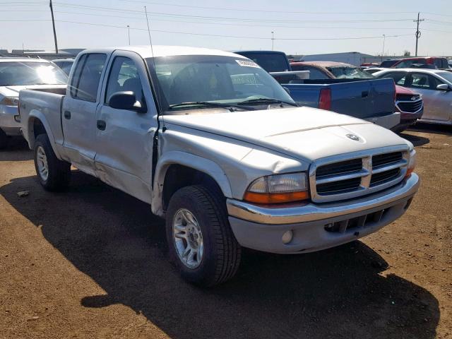 1D7HG48N13S263439 - 2003 DODGE DAKOTA QUA SILVER photo 1