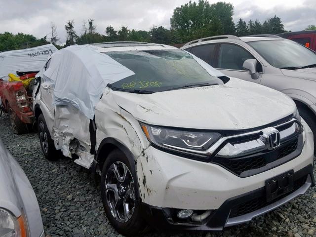 5J6RW2H83JL011970 - 2018 HONDA CR-V EXL WHITE photo 1