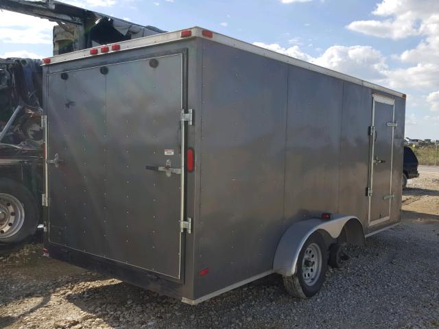 571BE1624DM001063 - 2013 LARK TRAILER GRAY photo 4