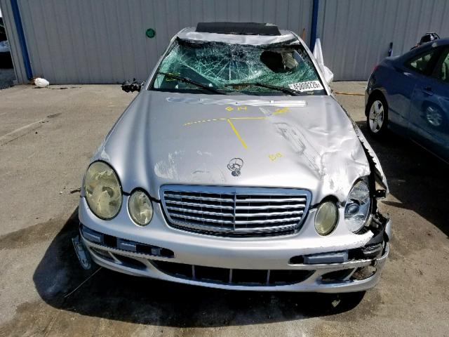 WDBUF65J73A212881 - 2003 MERCEDES-BENZ E 320 SILVER photo 9