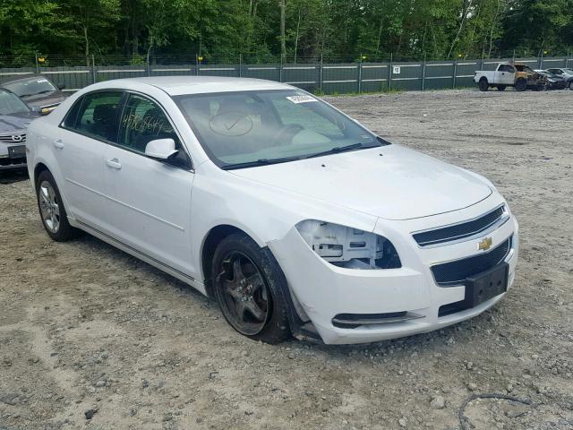 1G1ZC5EB5AF149999 - 2010 CHEVROLET MALIBU 1LT WHITE photo 1