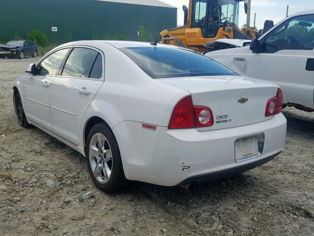 1G1ZC5EB5AF149999 - 2010 CHEVROLET MALIBU 1LT WHITE photo 3