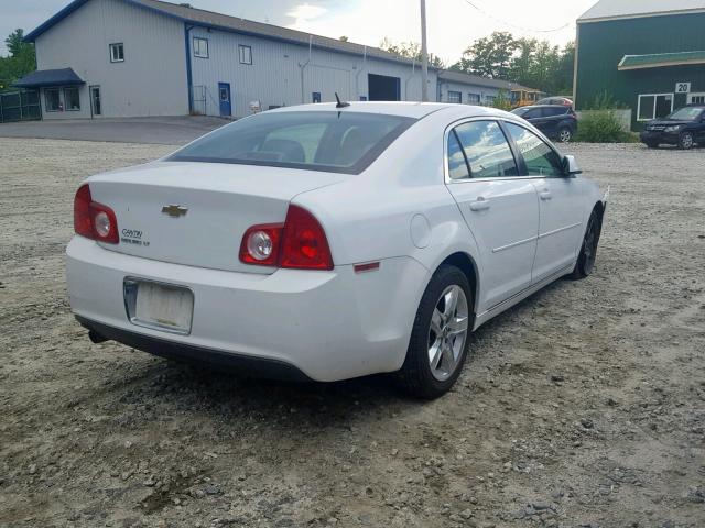 1G1ZC5EB5AF149999 - 2010 CHEVROLET MALIBU 1LT WHITE photo 4