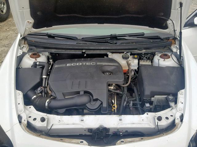 1G1ZC5EB5AF149999 - 2010 CHEVROLET MALIBU 1LT WHITE photo 7
