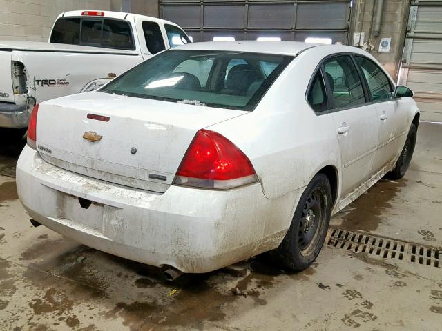 2G1WD5E32D1261244 - 2013 CHEVROLET IMPALA POL WHITE photo 4