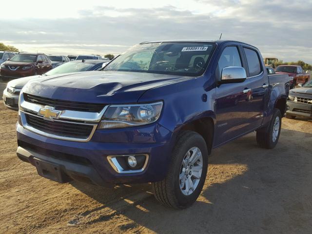 1GCGTCE36G1171267 - 2016 CHEVROLET COLORADO L BLUE photo 2