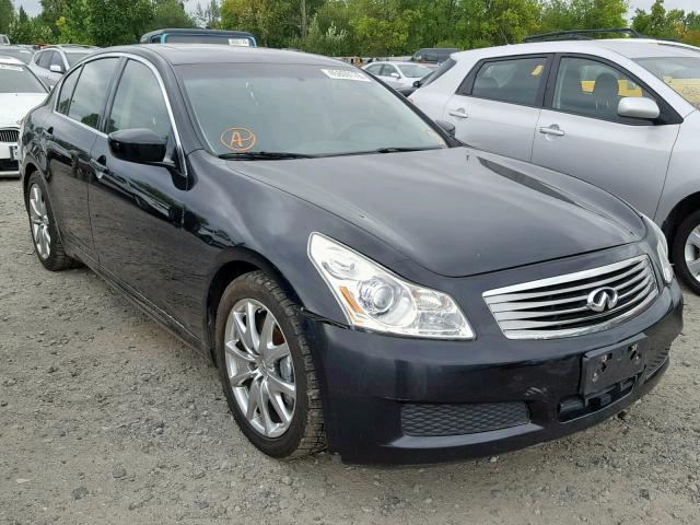 JNKCV61E59M302626 - 2009 INFINITI G37 BASE BLACK photo 1