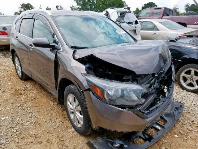 2HKRM4H78EH679692 - 2014 HONDA CR-V EXL SILVER photo 1