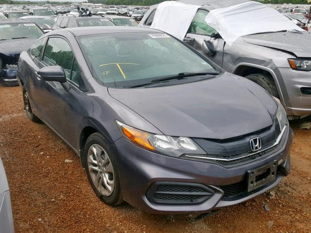 2HGFG3B59FH519800 - 2015 HONDA CIVIC LX GRAY photo 1