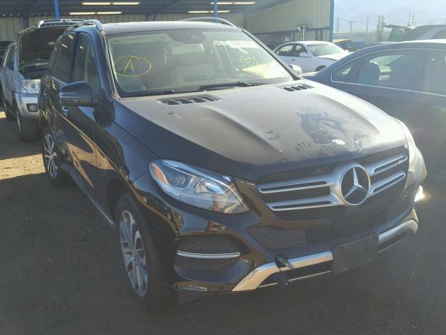 4JGDA5HB5GA778523 - 2016 MERCEDES-BENZ GLE 350 4M BLACK photo 1