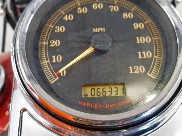 1HD1FW4198Y648439 - 2008 HARLEY-DAVIDSON FLHR FIRE RED photo 7