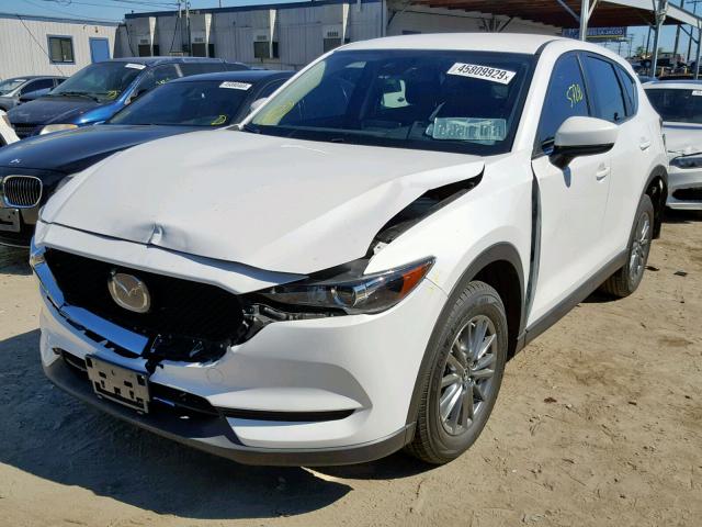 JM3KFBBM6J0458475 - 2018 MAZDA CX-5 SPORT WHITE photo 2