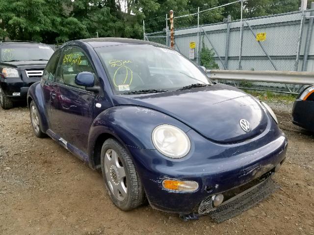 3VWCC21CXYM495547 - 2000 VOLKSWAGEN NEW BEETLE ლურჯი ფოტო 1