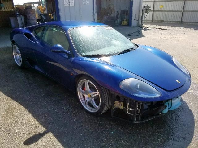 ZFFYU51AX30131406 - 2003 FERRARI 360 MODENA BLUE photo 1