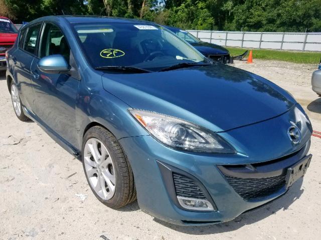 JM1BL1H50A1348978 - 2010 MAZDA 3 S BLUE photo 1