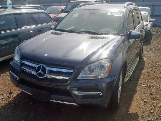 4JGBF2FE8AA622620 - 2010 MERCEDES-BENZ GL 350 BLU CHARCOAL photo 2