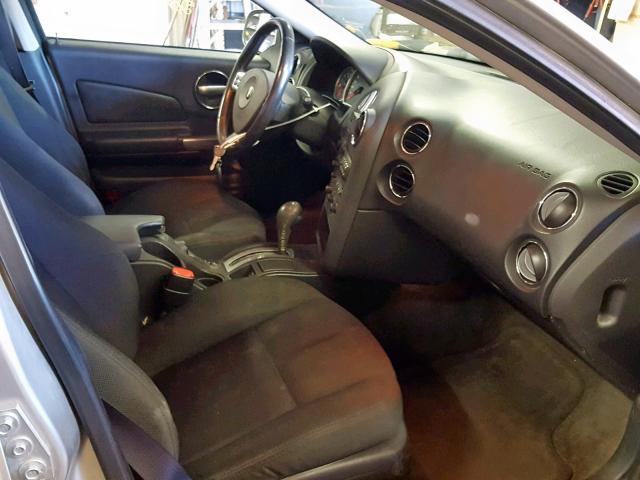 2G2WP552361130773 - 2006 PONTIAC GRAND PRIX SILVER photo 5