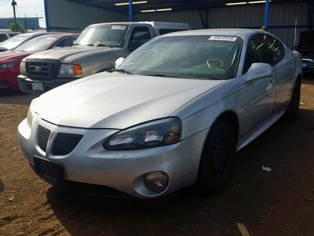 2G2WP522841232426 - 2004 PONTIAC GRAND PRIX SILVER photo 2