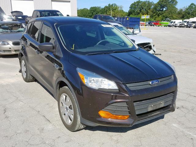 1FMCU0F76DUC54764 - 2013 FORD ESCAPE S BLACK photo 1