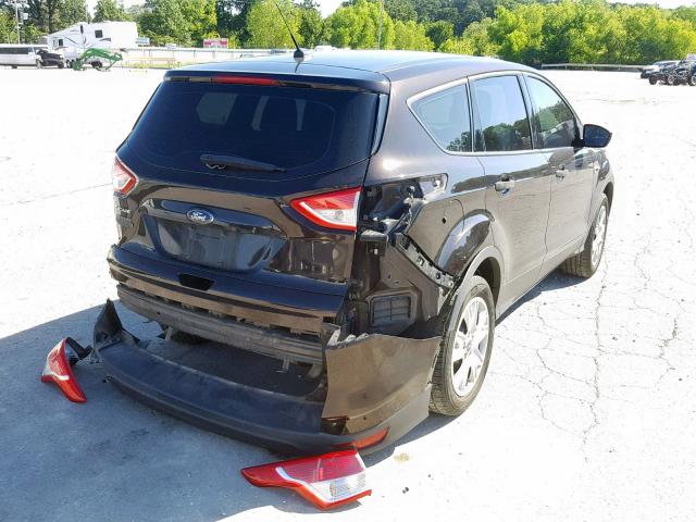 1FMCU0F76DUC54764 - 2013 FORD ESCAPE S BLACK photo 4