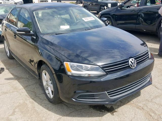 3VWLL7AJ3DM363378 - 2013 VOLKSWAGEN JETTA TDI BLACK photo 1