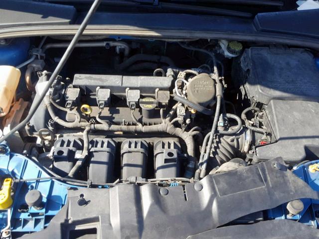 1FAHP3N28CL407969 - 2012 FORD FOCUS TITA BLUE photo 7