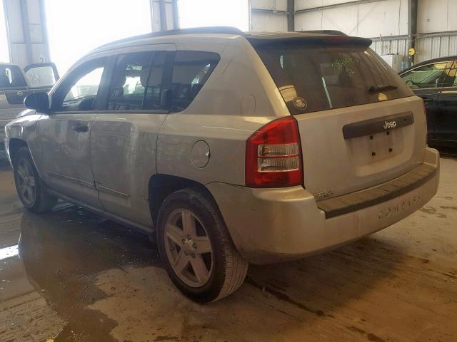 1J4NT1FAXAD629711 - 2010 JEEP COMPASS SP SILVER photo 3