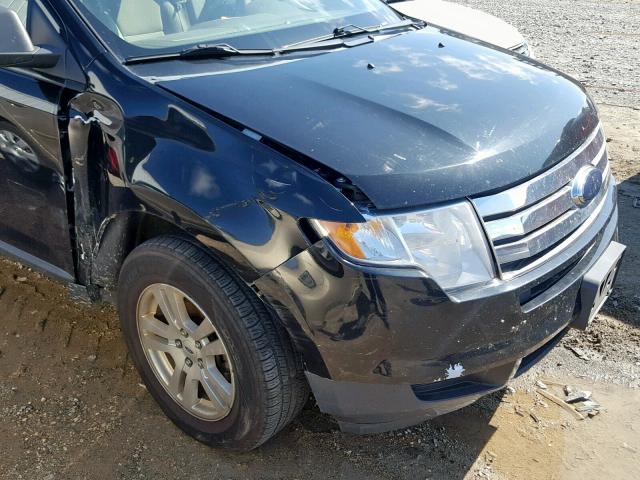 2FMDK36C38BB38698 - 2008 FORD EDGE SE BLACK photo 9